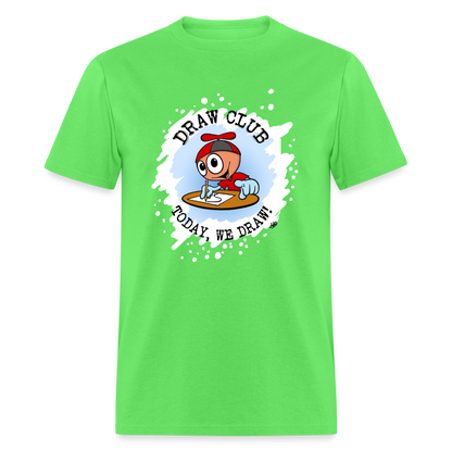 GooGenius Official Draw Club T-Shirt (Adult Sizes) - kiwi